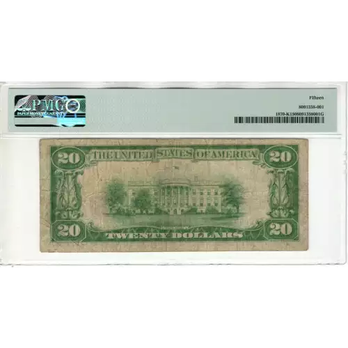 $20 1929 brown seal Small Federal Reserve Bank Notes 1870-K (2)