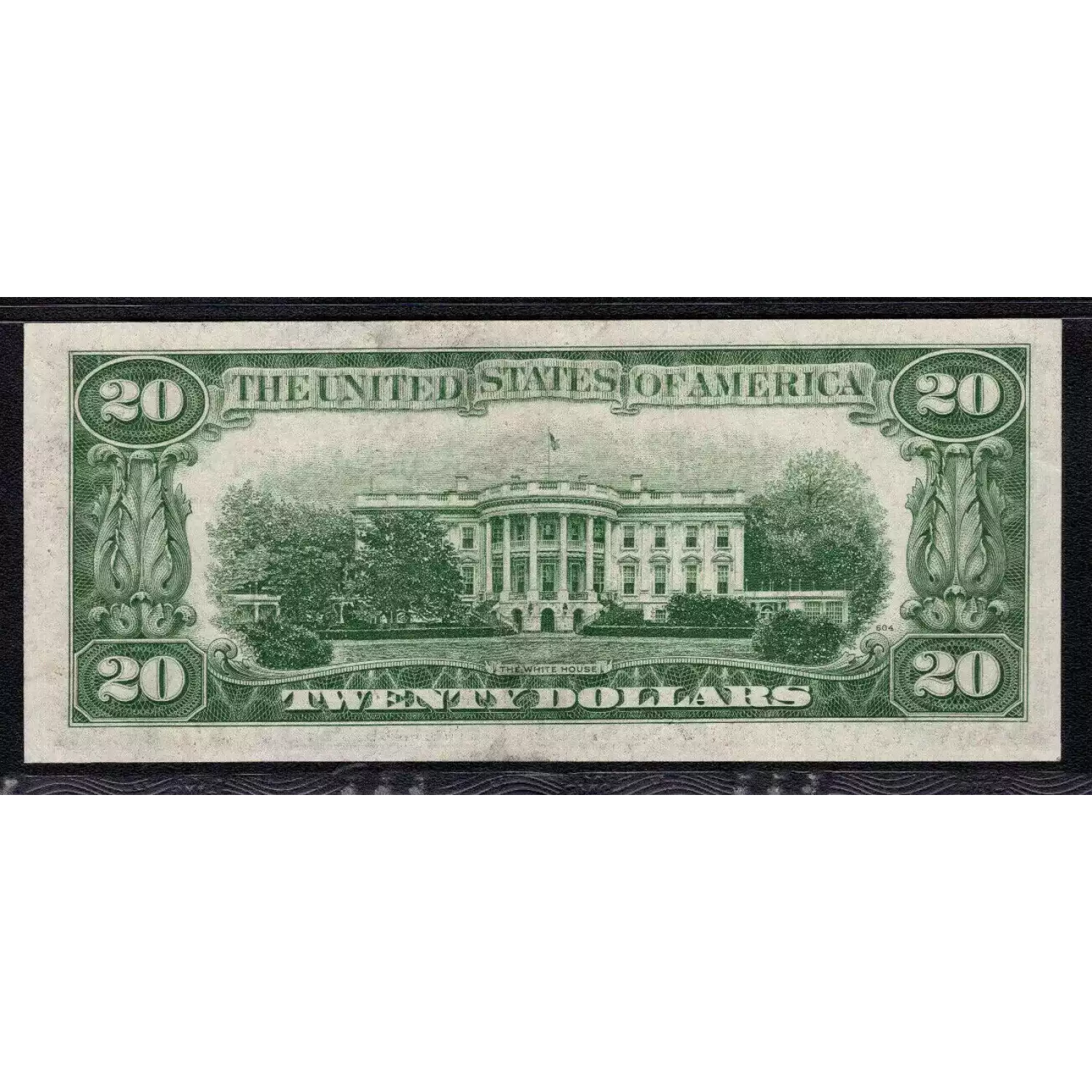 $20 1934-C. blue-Green seal. Small Size $20 Federal Reserve Notes 2057-G* (4)