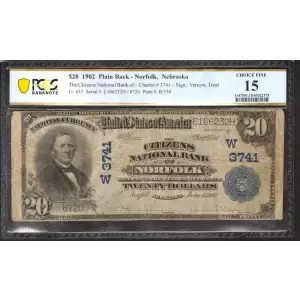 $20  Blue Seal Third Charter Period 652