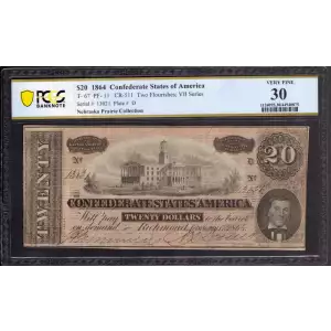 $20   Issues of the Confederate States of America CS-67