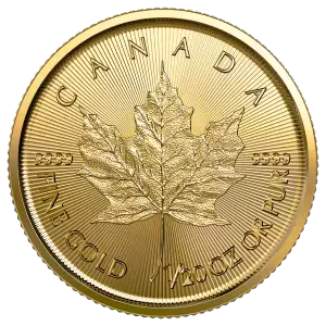 2023 1/20oz Canadian Gold Maple Leaf (2)