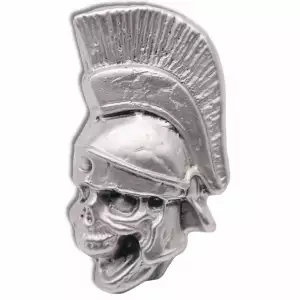 4 Troy Ounce Trojan Skull (2)