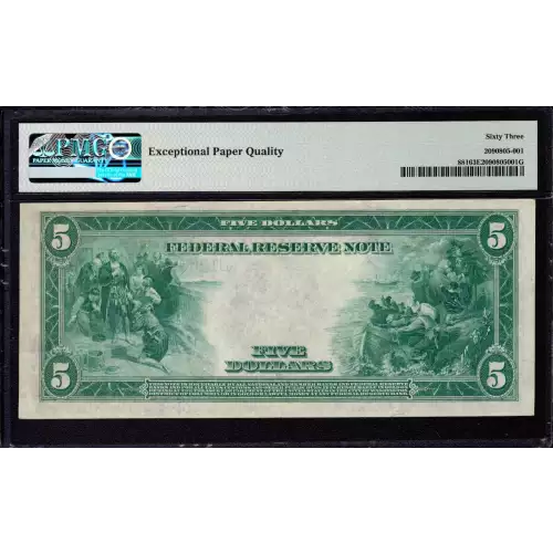 $5 1914 Red Seal Federal Reserve Notes 881 (2)
