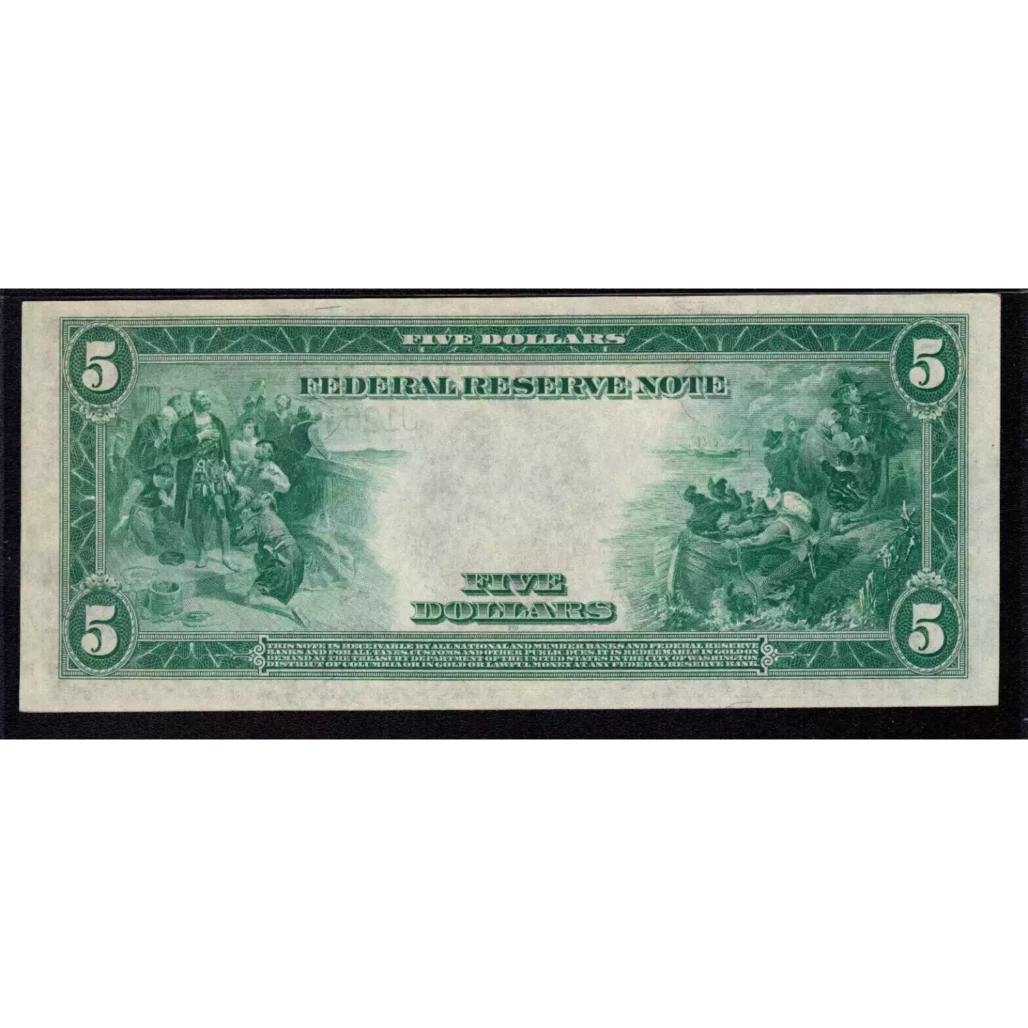 $5 1914 Red Seal Federal Reserve Notes 881 (4)