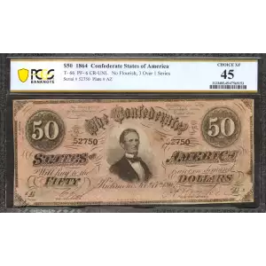 $5 As above but Series A  Legal Tender Issues 66