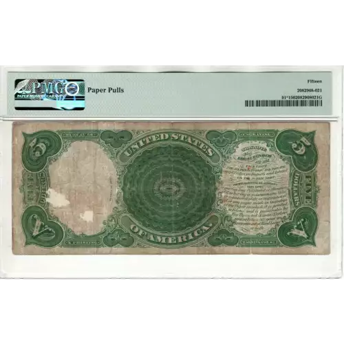 $5  Small Red, scalloped Legal Tender Issues 91* (2)