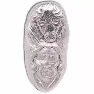 5 Troy Ounce Bison and Warrior (2)