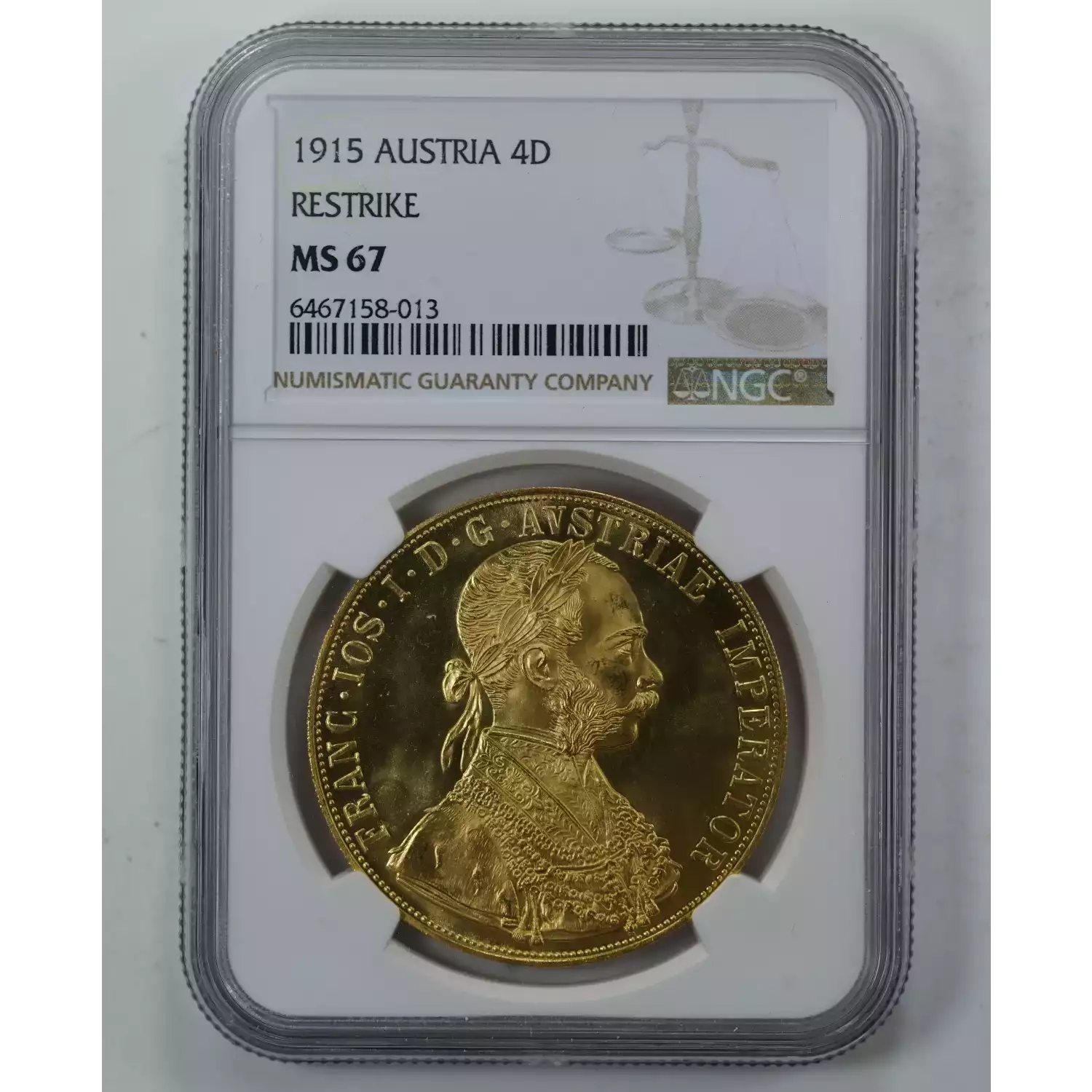 AUSTRIAN STATES Gold 4 DUCAT