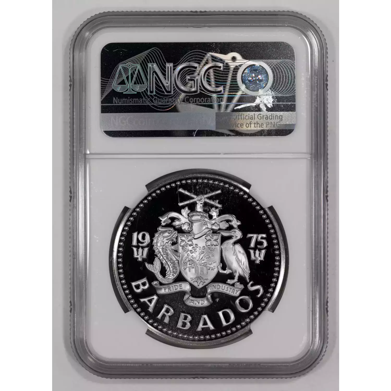 BARBADOS Silver 5 DOLLARS (4)
