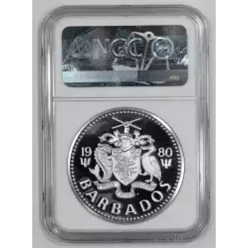 BARBADOS Silver 5 DOLLARS (4)