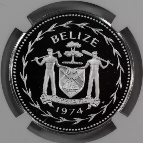 BELIZE Copper-Nickel DOLLAR (4)
