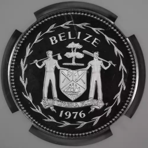 BELIZE Silver 5 DOLLARS (3)