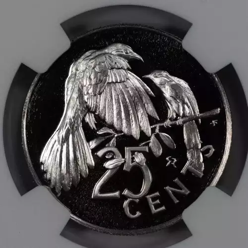 British Honduras Silver 25 CENTS