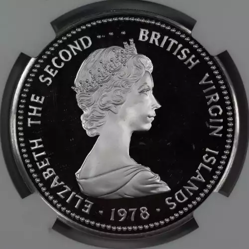 BRITISH VIRGIN ISLANDS Silver 10 DOLLARS (4)