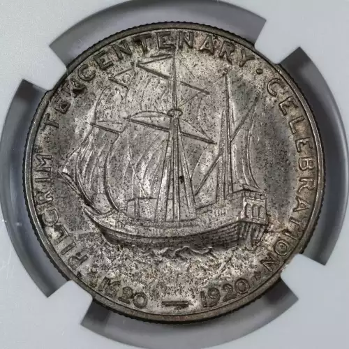 Classic Commemorative Silver--- Pilgrim Tercentenary 1920-1921-Silver- 0.5 Dollar