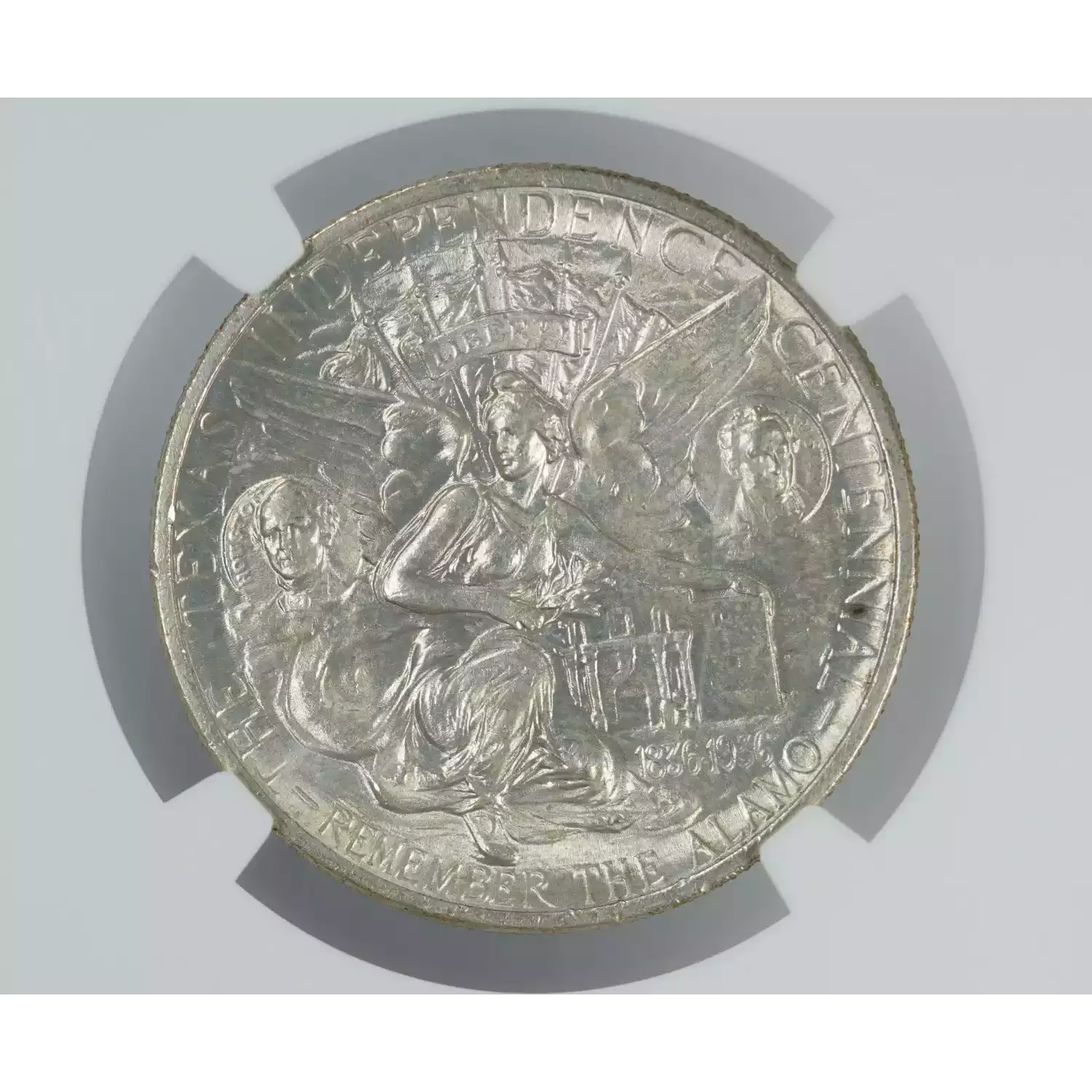 Classic Commemorative Silver--- Texas Independence Centennial 1934-1938-Silver- 0.5 Dollar (4)