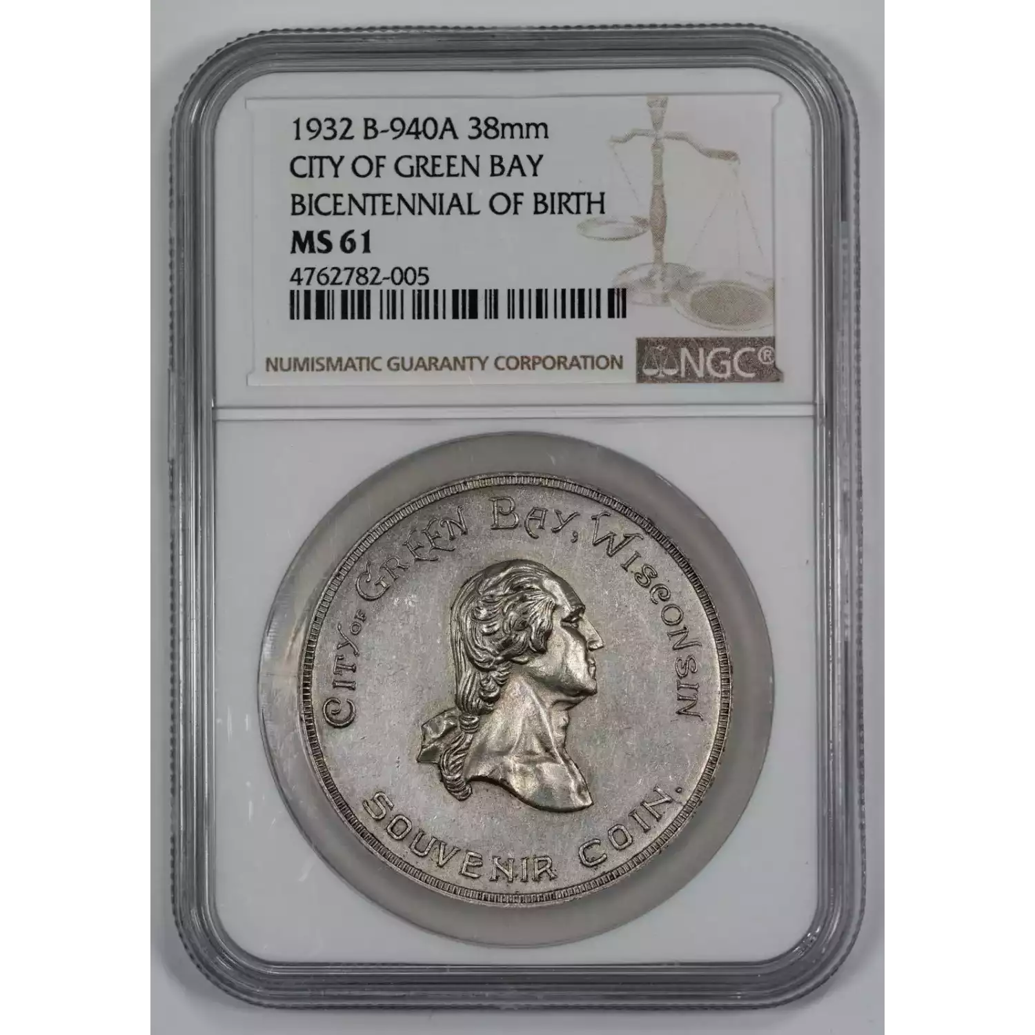 1932 NGC MS61 Kearney Coin Center