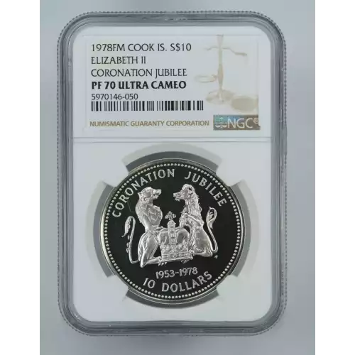 COOK ISLANDS Silver DOLLAR (2)