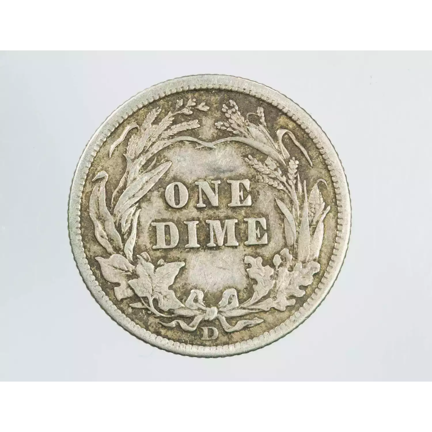 Dimes---Barber or Liberty Head 1892-1916 -Silver- 1 Dime (2)
