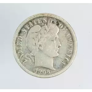 Dimes---Barber or Liberty Head 1892-1916 -Silver- 1 Dime