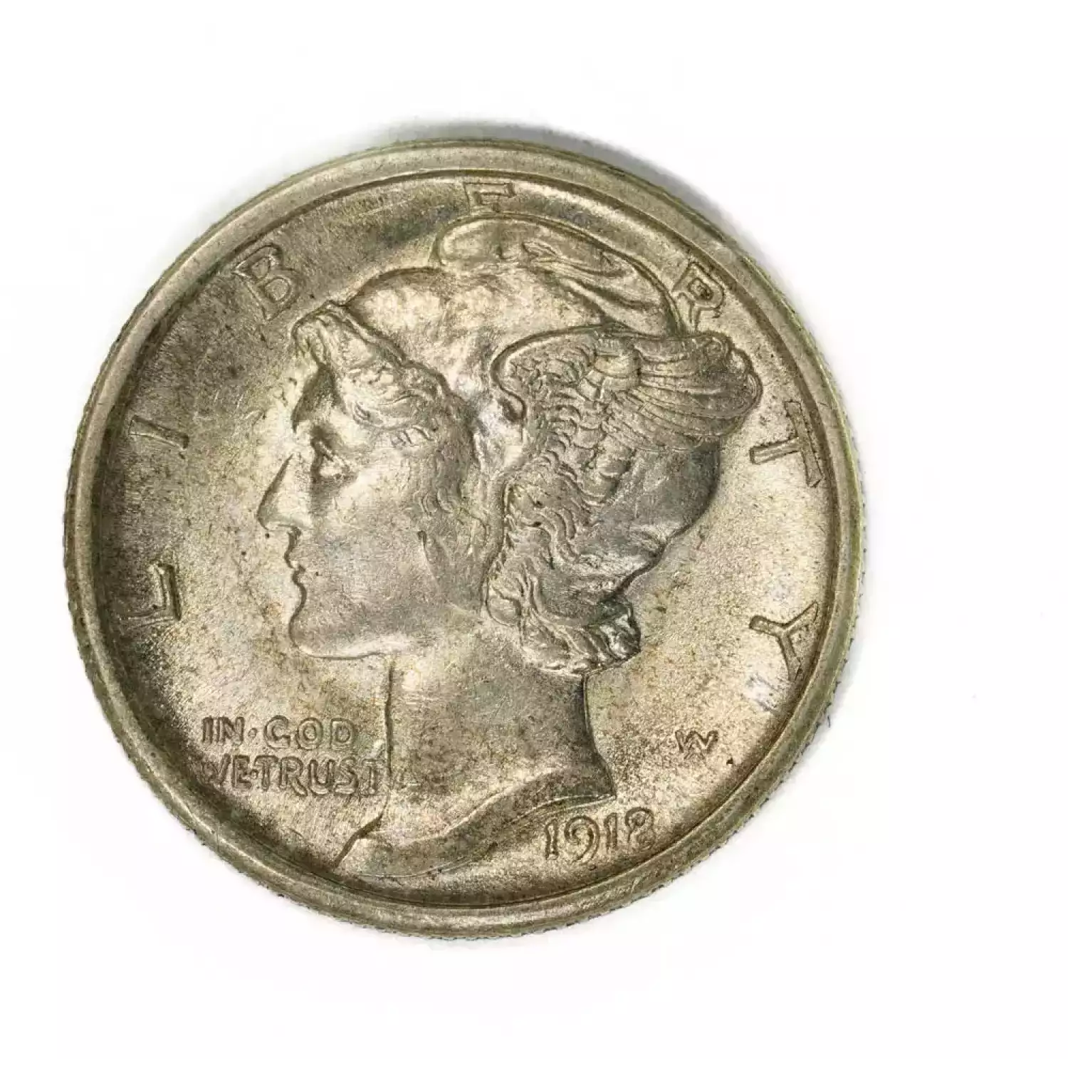 1918-SAN FRANCISCO Mercury Dime - Kearney Coin Center