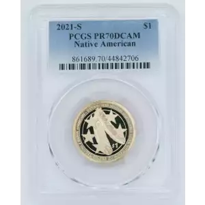 Dollars---Native American 2009-Present -Brass- 1 Dollar