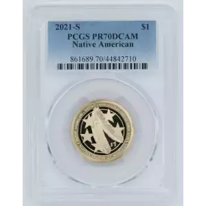 Dollars---Native American 2009-Present -Brass- 1 Dollar