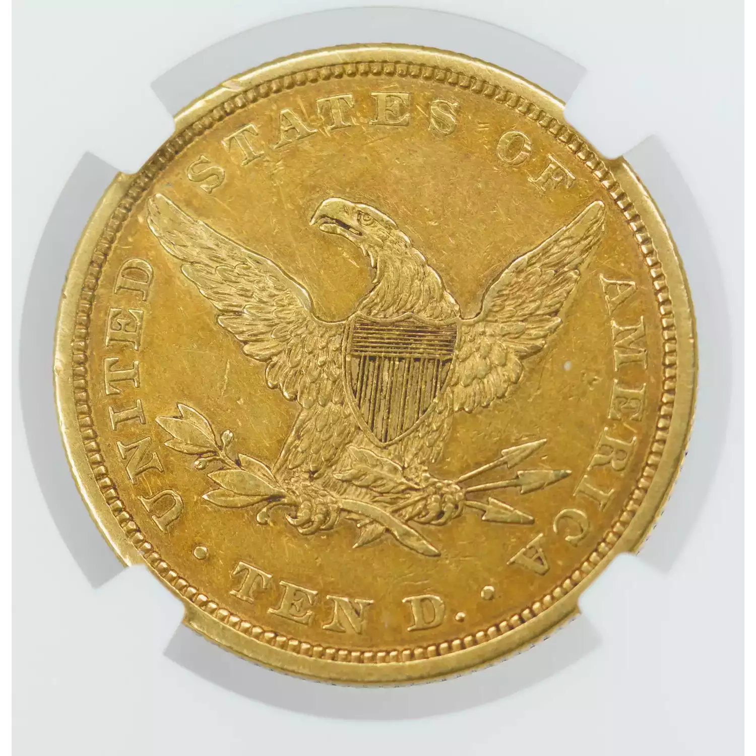 Vereinigte Staaten von Amerika (USA) $10 EAGLE 1840, Philadelphia NGC AU  55+