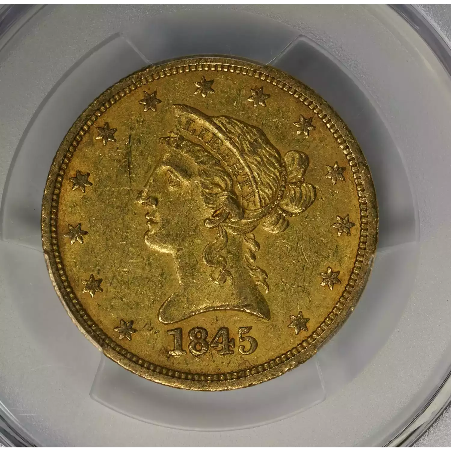 1854-O $10 Large Date (Regular Strike) Liberty Head $10 - PCGS