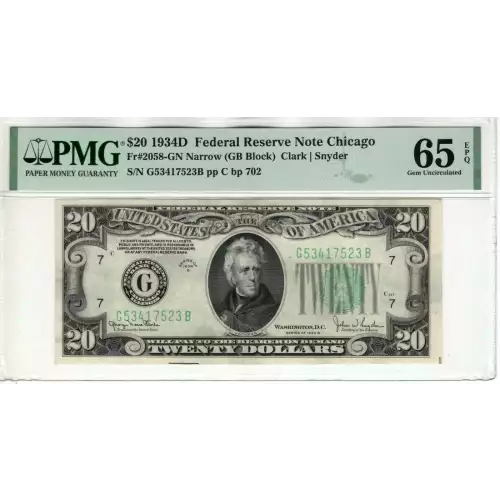 Federal Reserve Note Chicago (3)