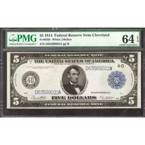 Federal Reserve Note Cleveland