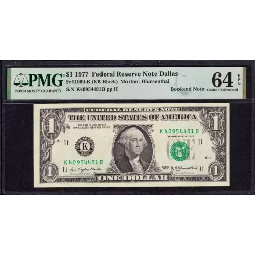 Federal Reserve Note Dallas