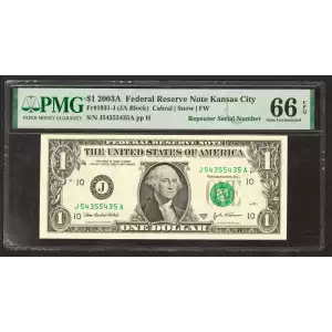 Federal Reserve Note Kansas City (2)