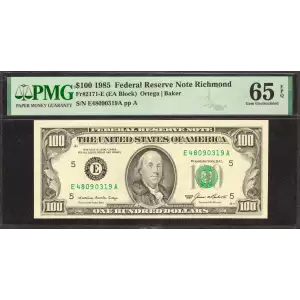 Federal Reserve Note Richmond