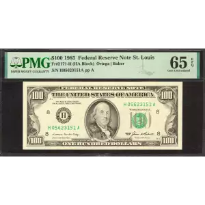 Federal Reserve Note St. Louis