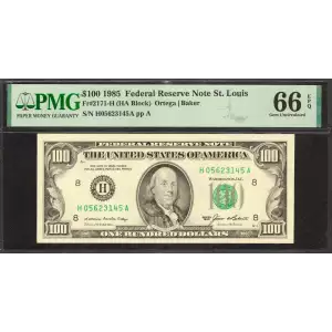 Federal Reserve Note St. Louis