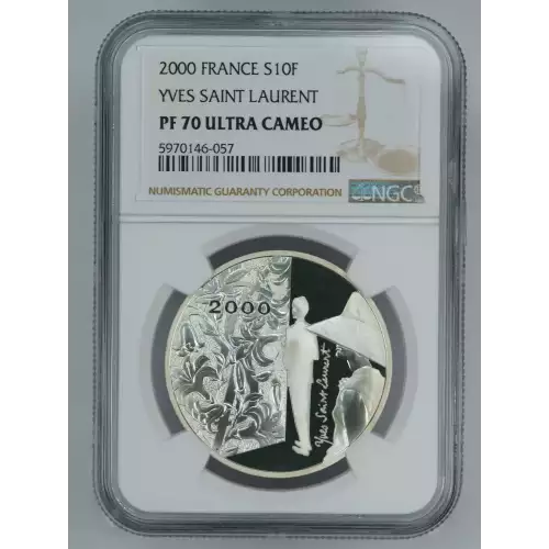 FRANCE Silver 10 FRANCS-1.5 EURO
