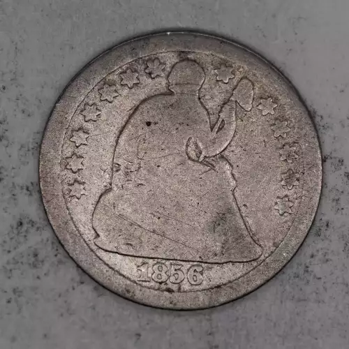Half Dimes---Liberty Seated 1837-1873-Silver- 0.5 Dime (2)