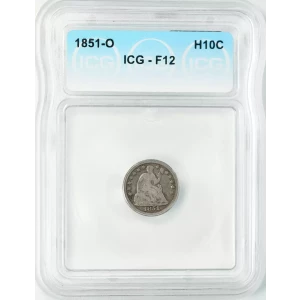 Half Dimes---Liberty Seated 1837-1873-Silver- 0.5 Dime