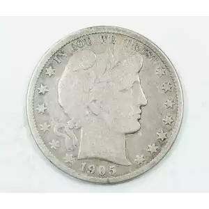 Half Dollars---Barber 1892-1915 -Silver- 0.5 Dollar (4)