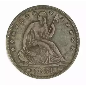 Half Dollars---Liberty Seated 1839-1891 -Silver- 0.5 Dollar