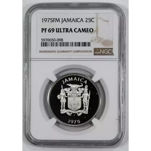 JAMAICA Copper-Nickel 25 CENTS (3)