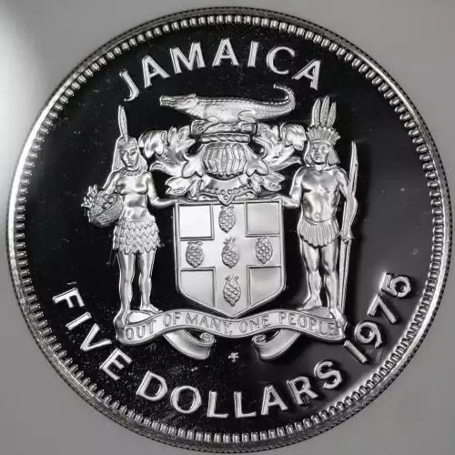 JAMAICA Silver 5 DOLLARS (3)