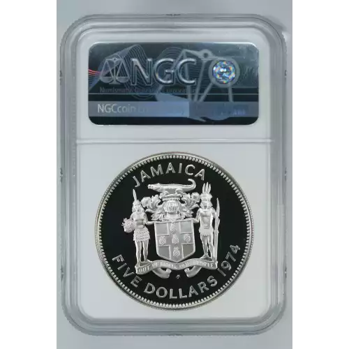 JAMAICA Silver 5 DOLLARS (4)
