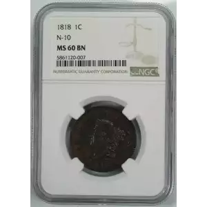 Large Cents-Coronet Head 1816-1839