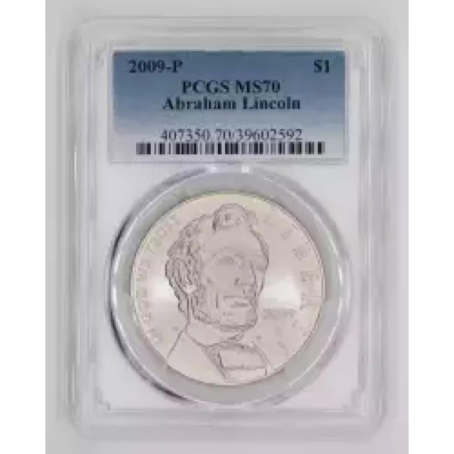 Modern Commemoratives --- Abraham Lincoln Bicentennial 2009 -Silver- 1 Dollar