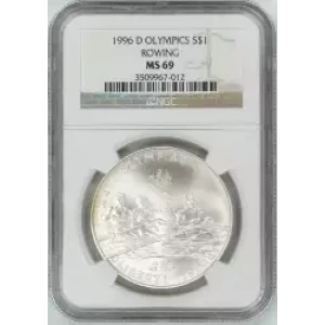 Modern Commemoratives --- XXVI Olympiad 1995 -Silver- 1 Dollar