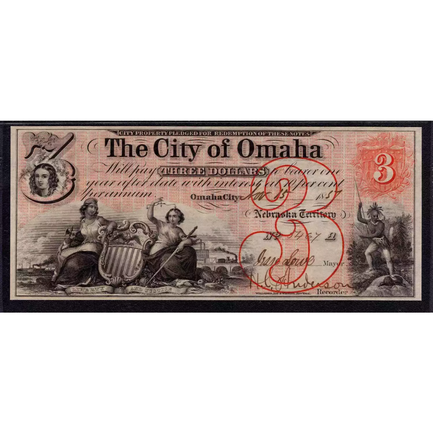 Nebraska Territory, Omaha City