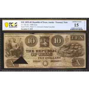 Obsolete $10 Note