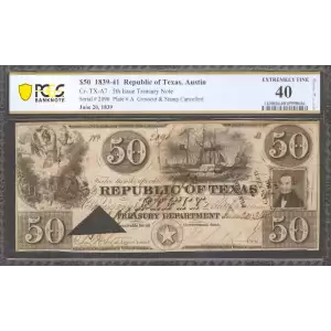 Obsolete $50 Note